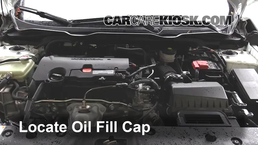 2016 Honda Civic LX 2.0L 4 Cyl. Sedan Oil